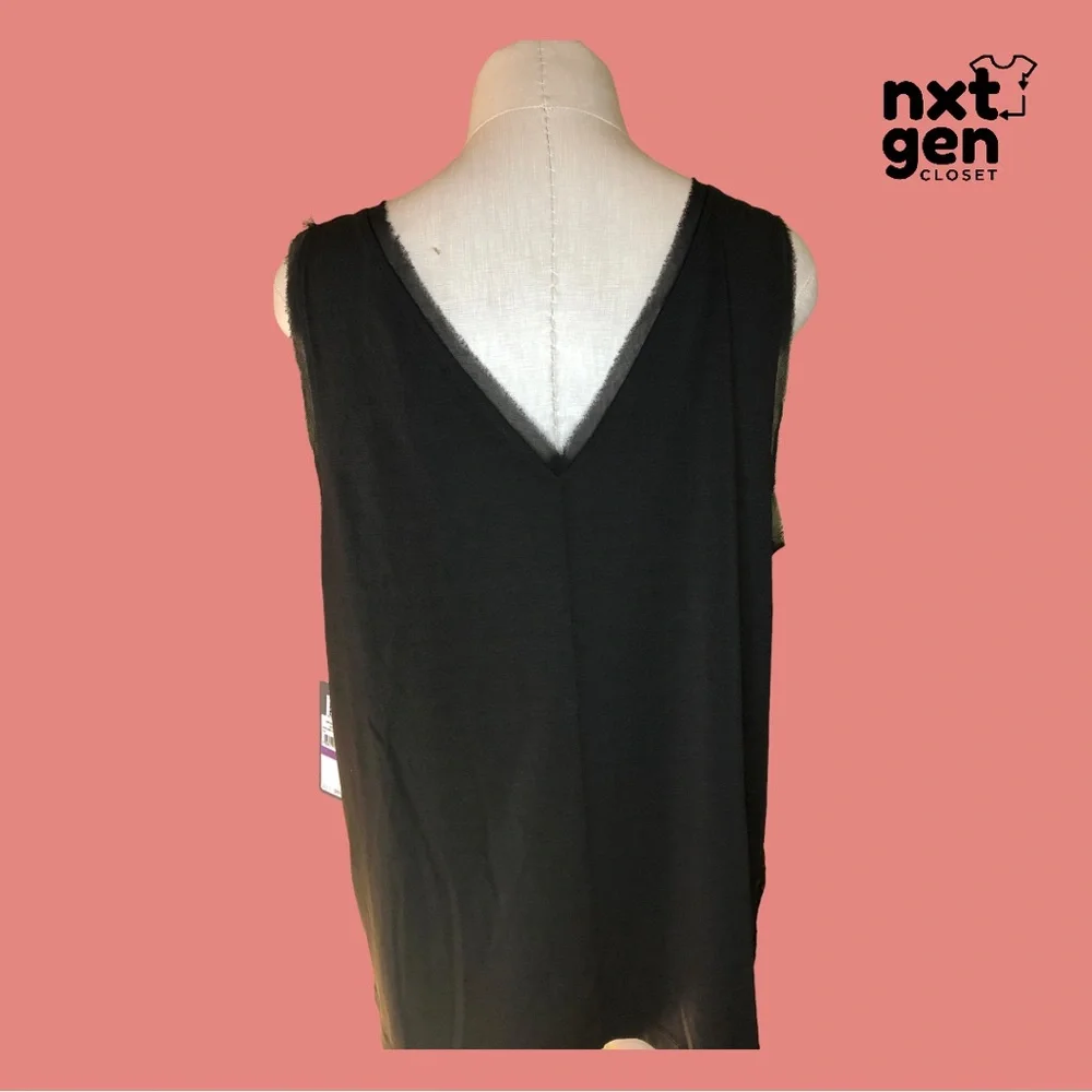 Rachel Rachel Roy Sequined V-Neck Top - Picture 2 of 6